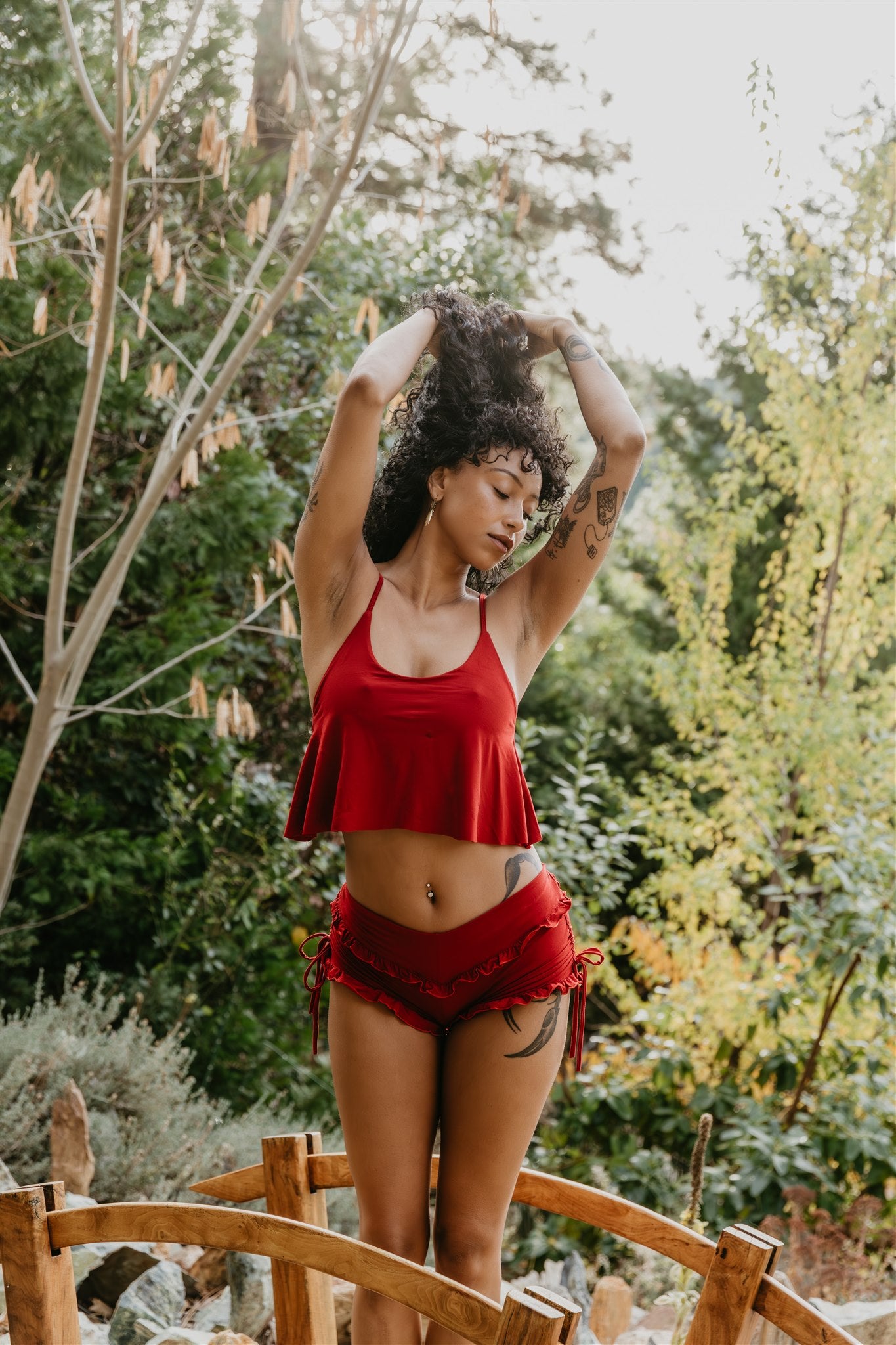 Wildflower Ruffle Short