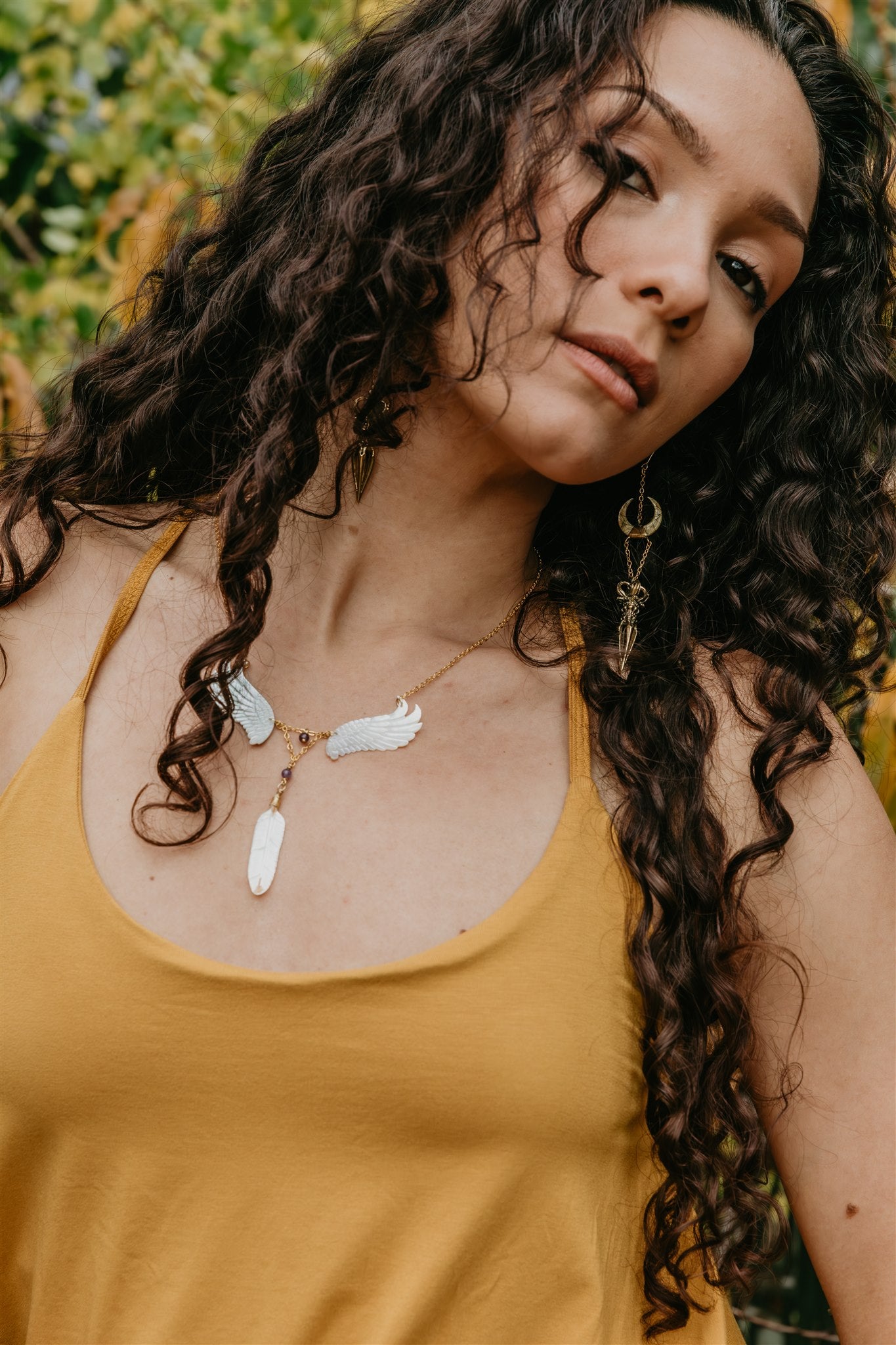 Dorje Crescent Earrings