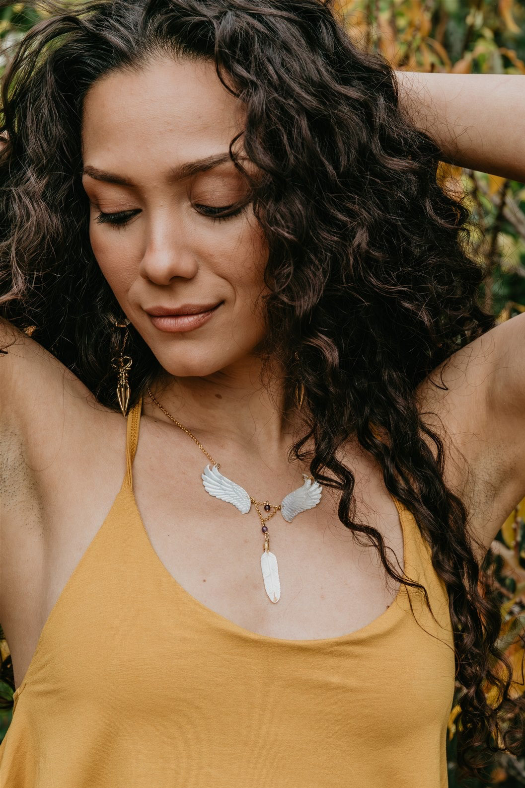 Dorje Crescent Earrings