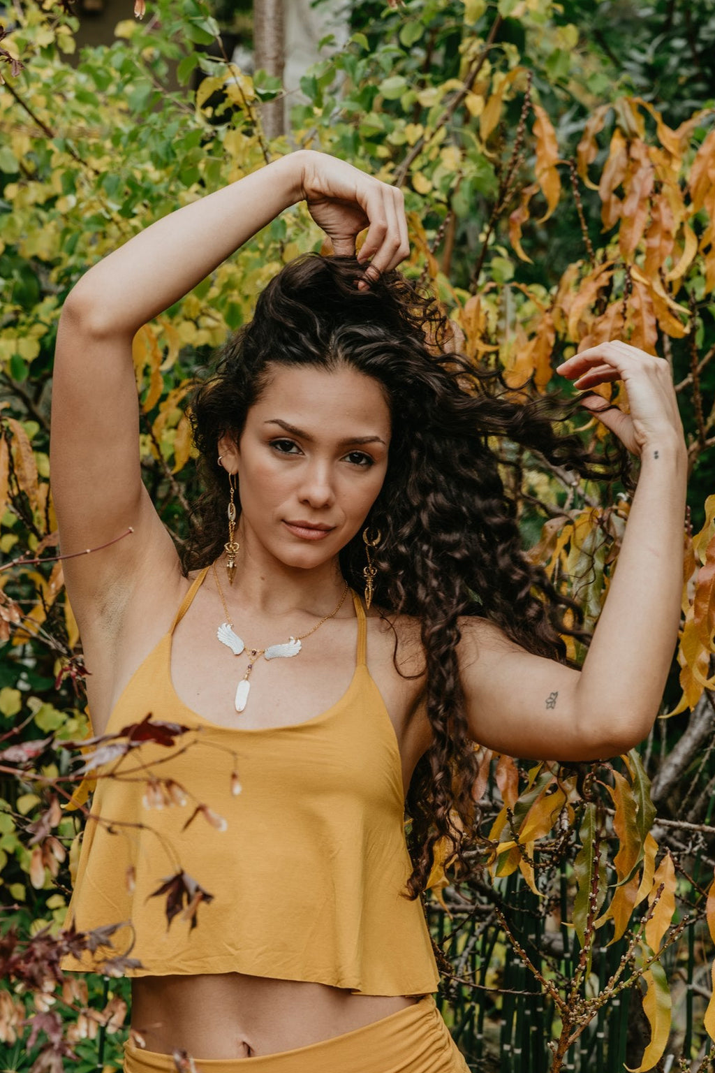 Dorje Crescent Earrings