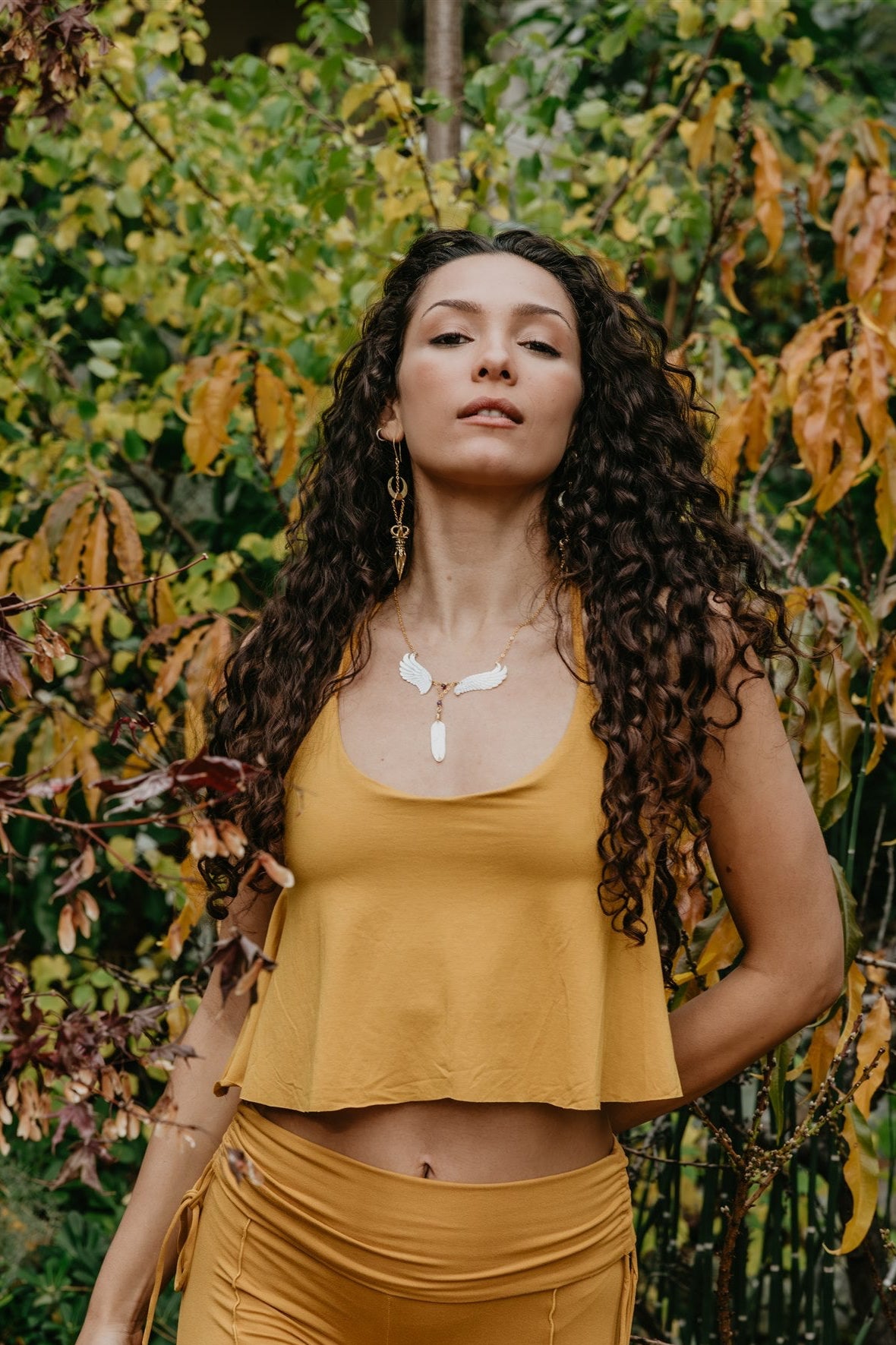 Dorje Crescent Earrings