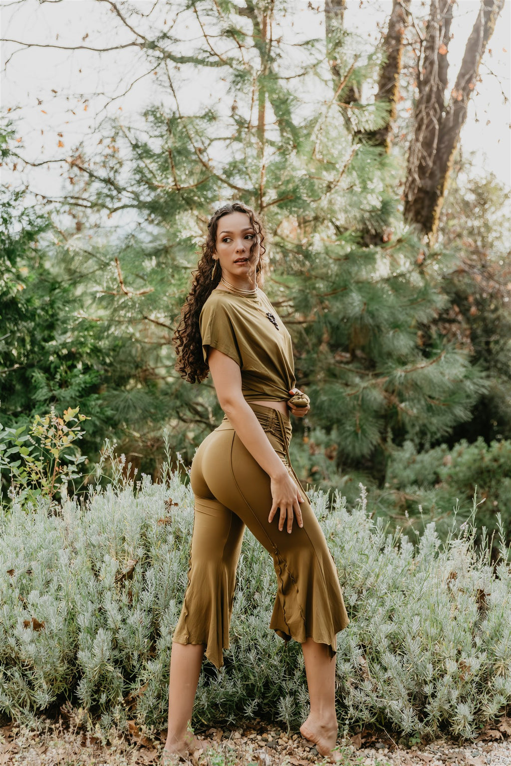 Meadow Flare Yoga Pants