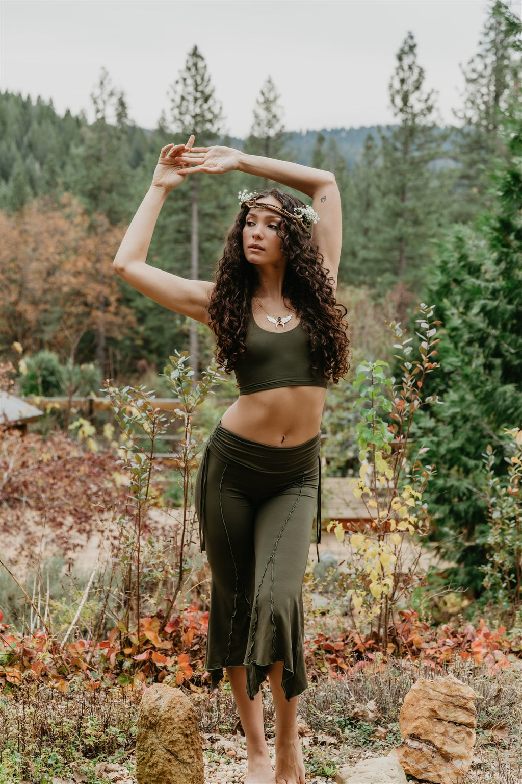 Meadow Flare Yoga Pants