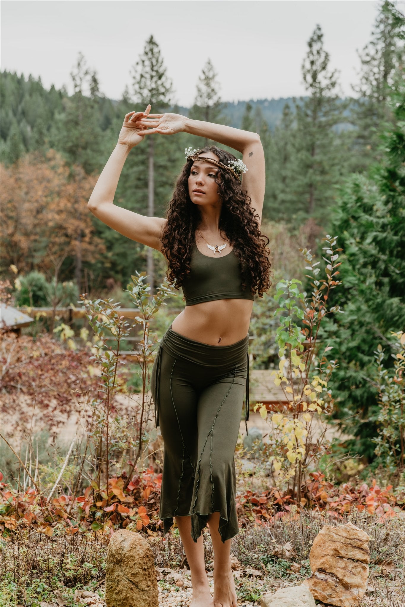 Meadow Flare Yoga Pants