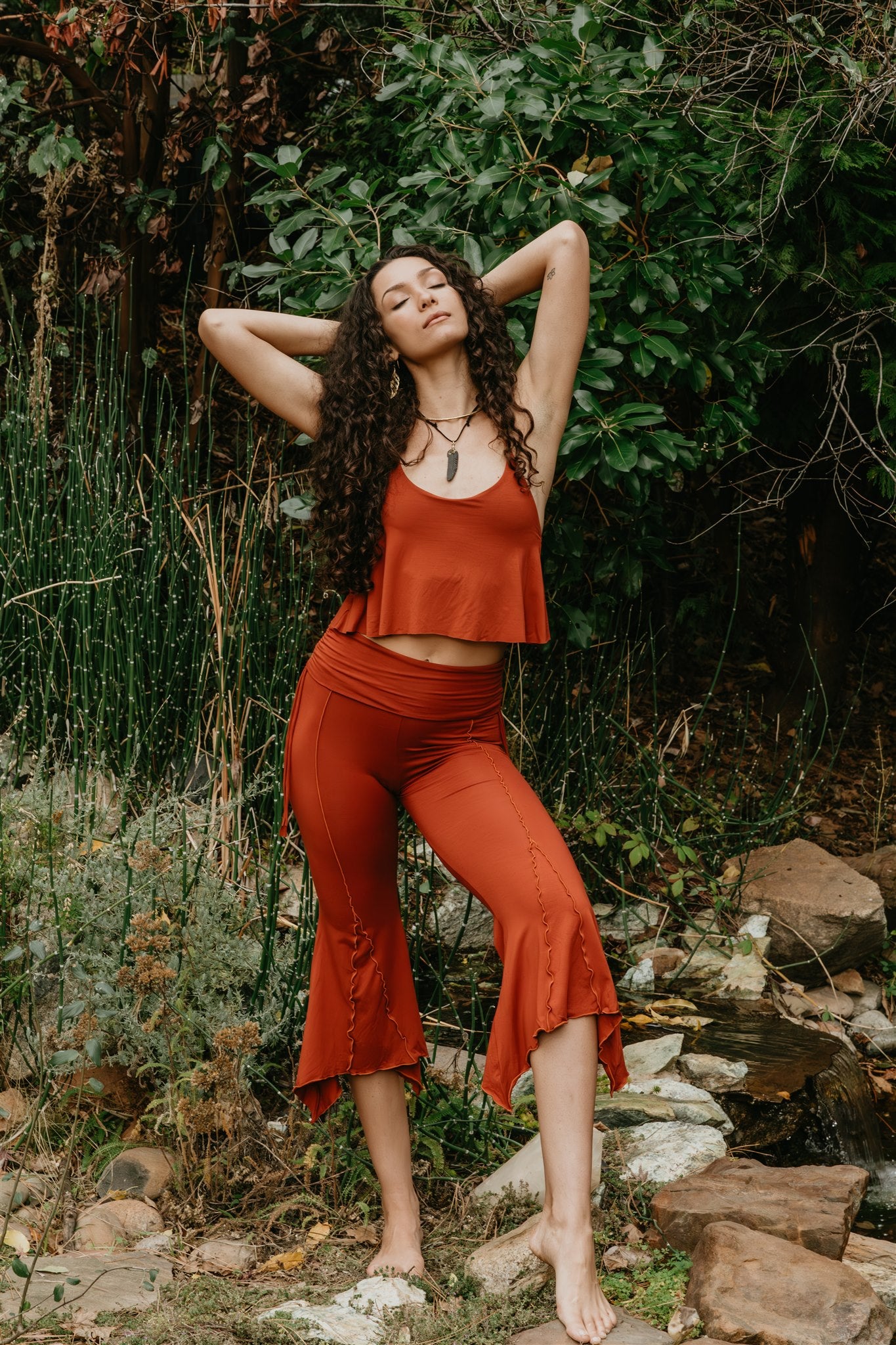Meadow Flare Yoga Pants