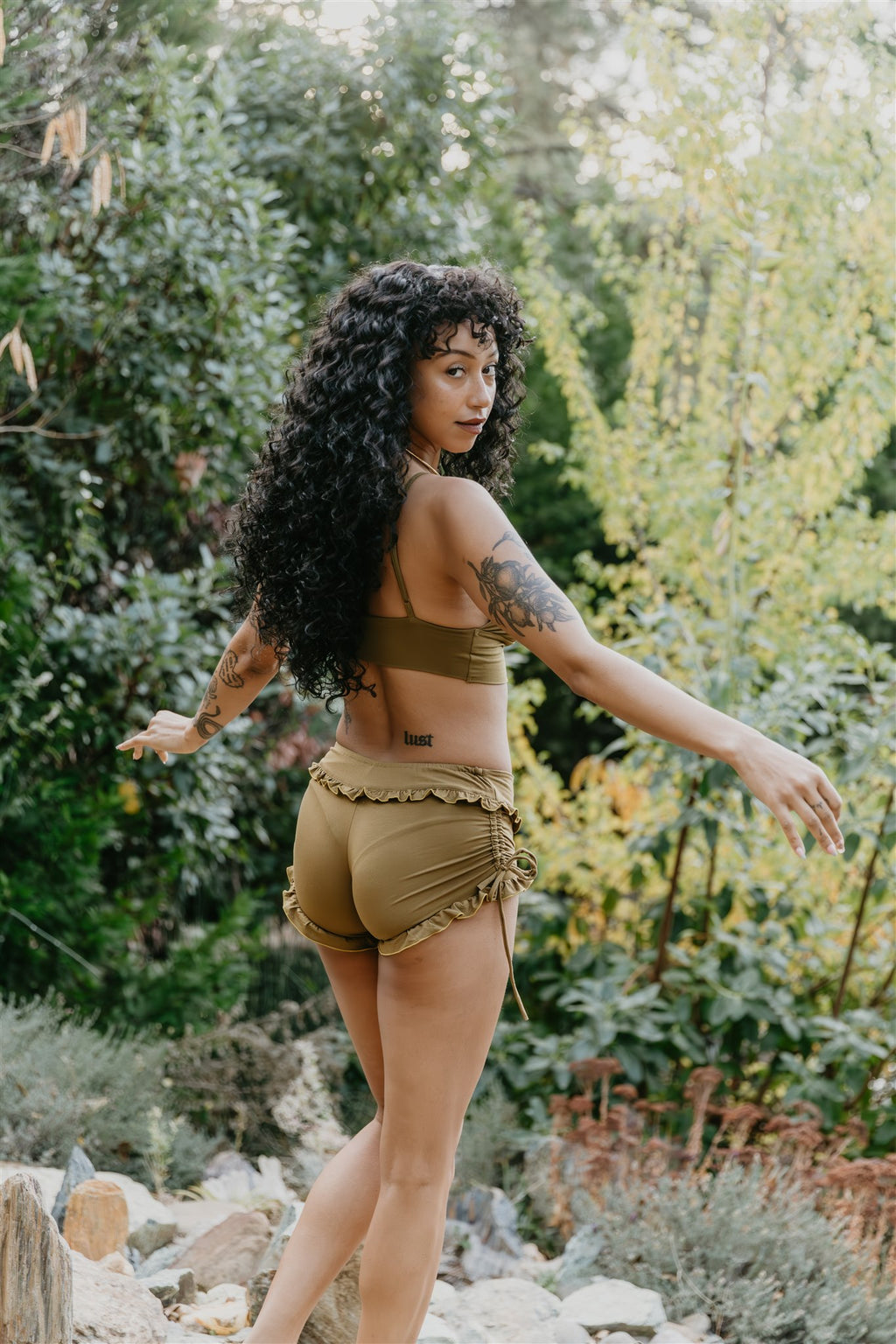 Wildflower Ruffle Short
