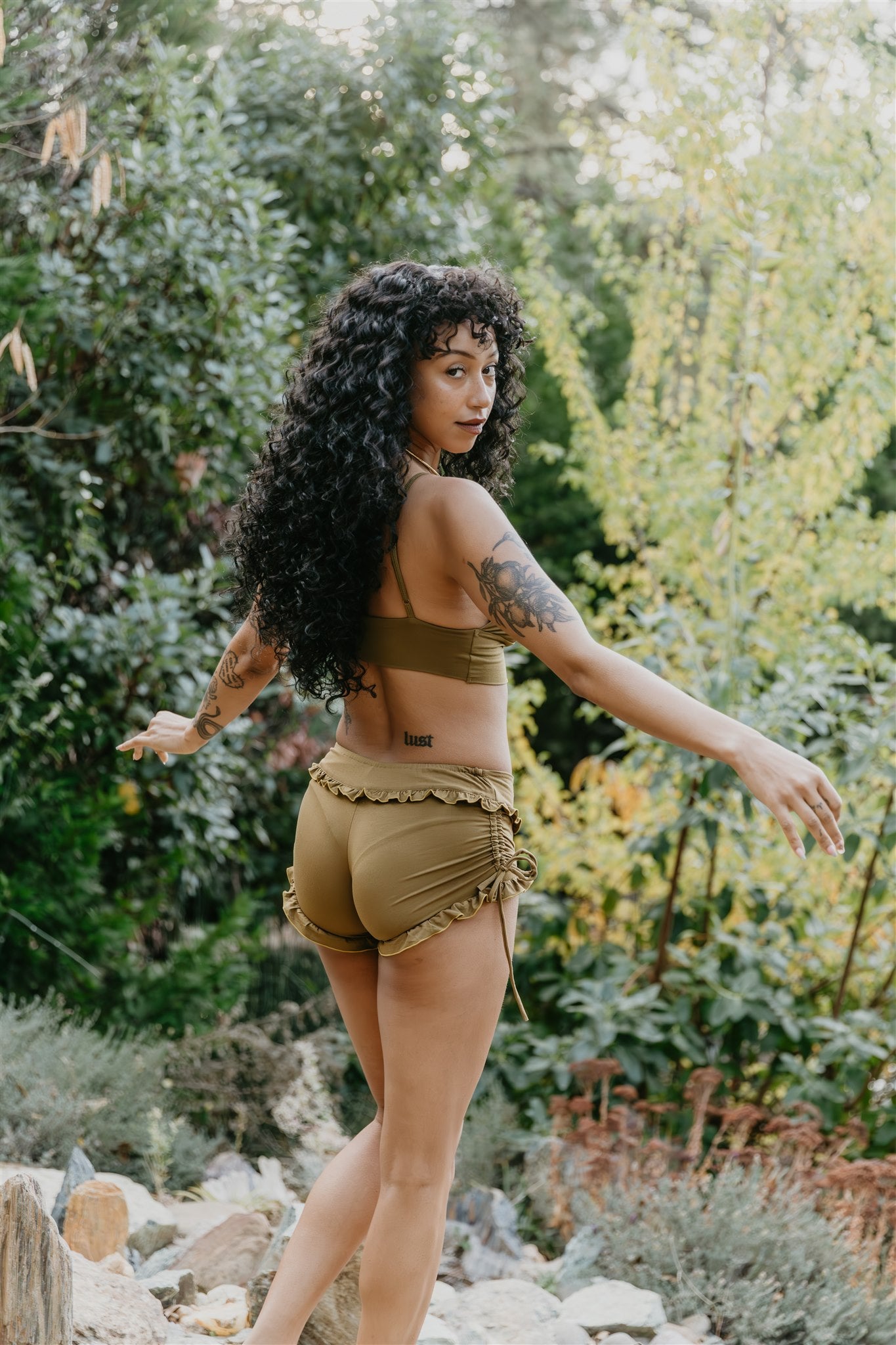 Wildflower Ruffle Short